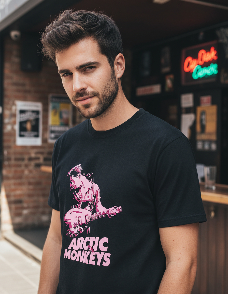 Remera: Artic Monkeys 02 Memoestampados
