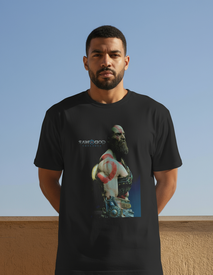 Remera: God Of War Ragnarok Memoestampados