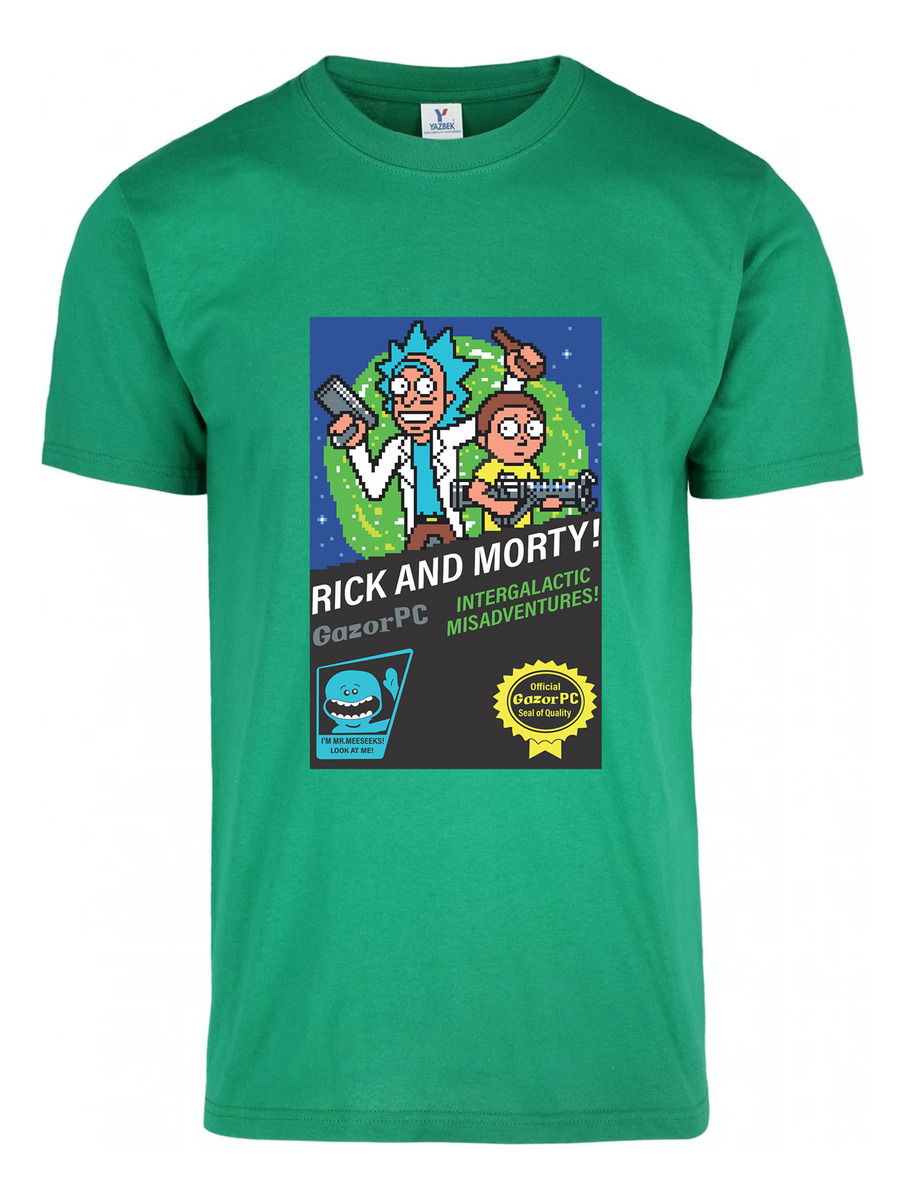 Remera: Pixel Rick Y Morty Memoestampados - Imagen 16