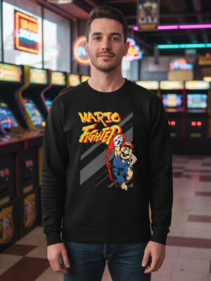 Buzo Mario Fighter Memoestampados
