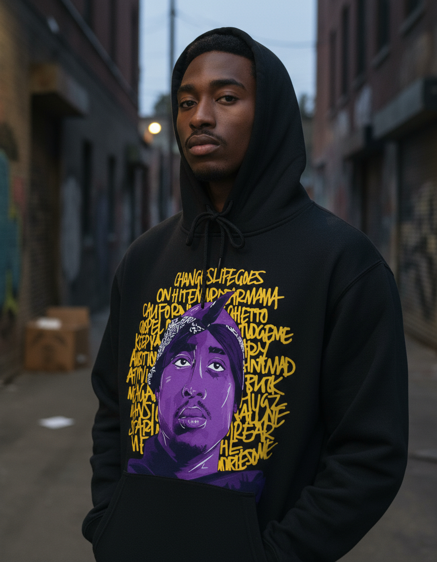 Canguro Tupac Shakur Memoestampados - Imagen 3