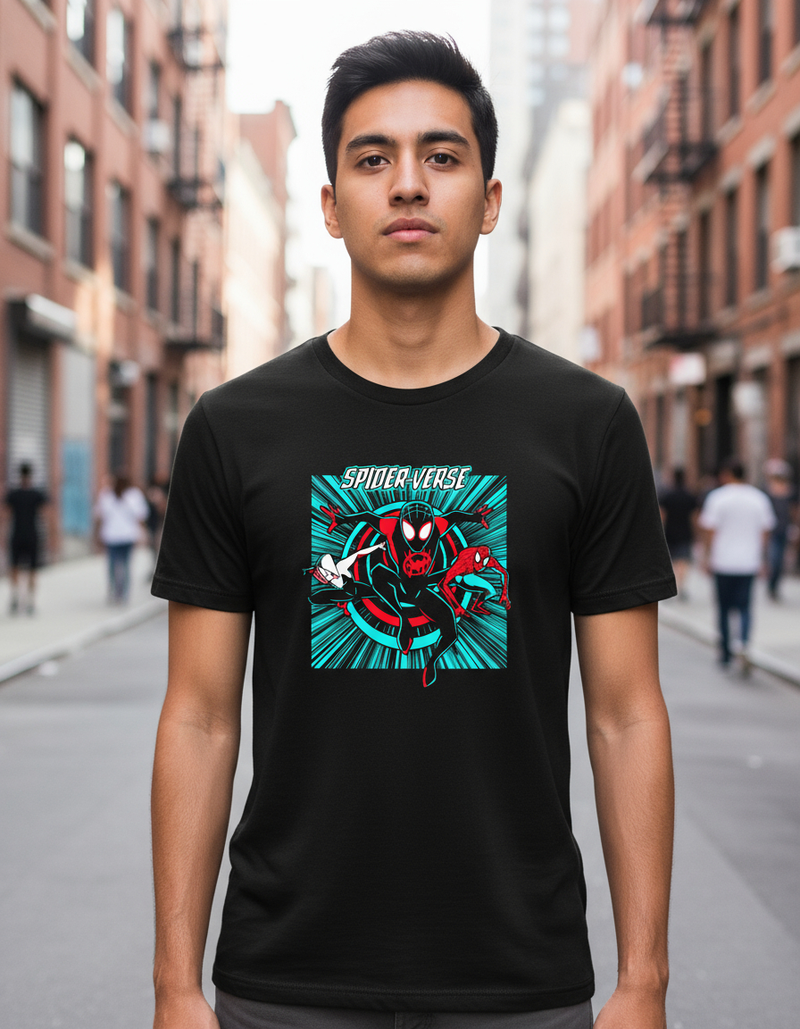 Remera: Spider-verse Memoestampados