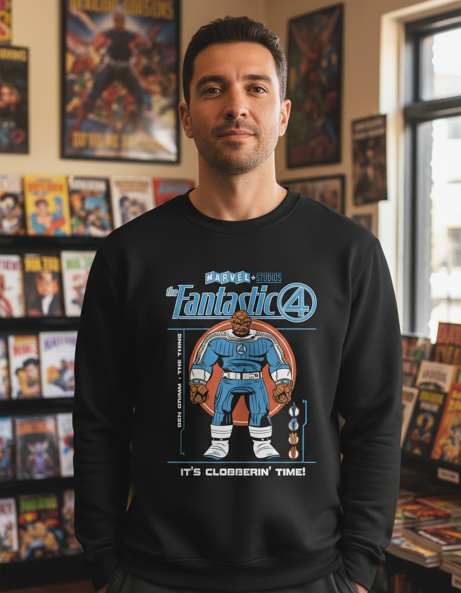 Buzo 4 Fantasticos Ben Grimm Memoestampados