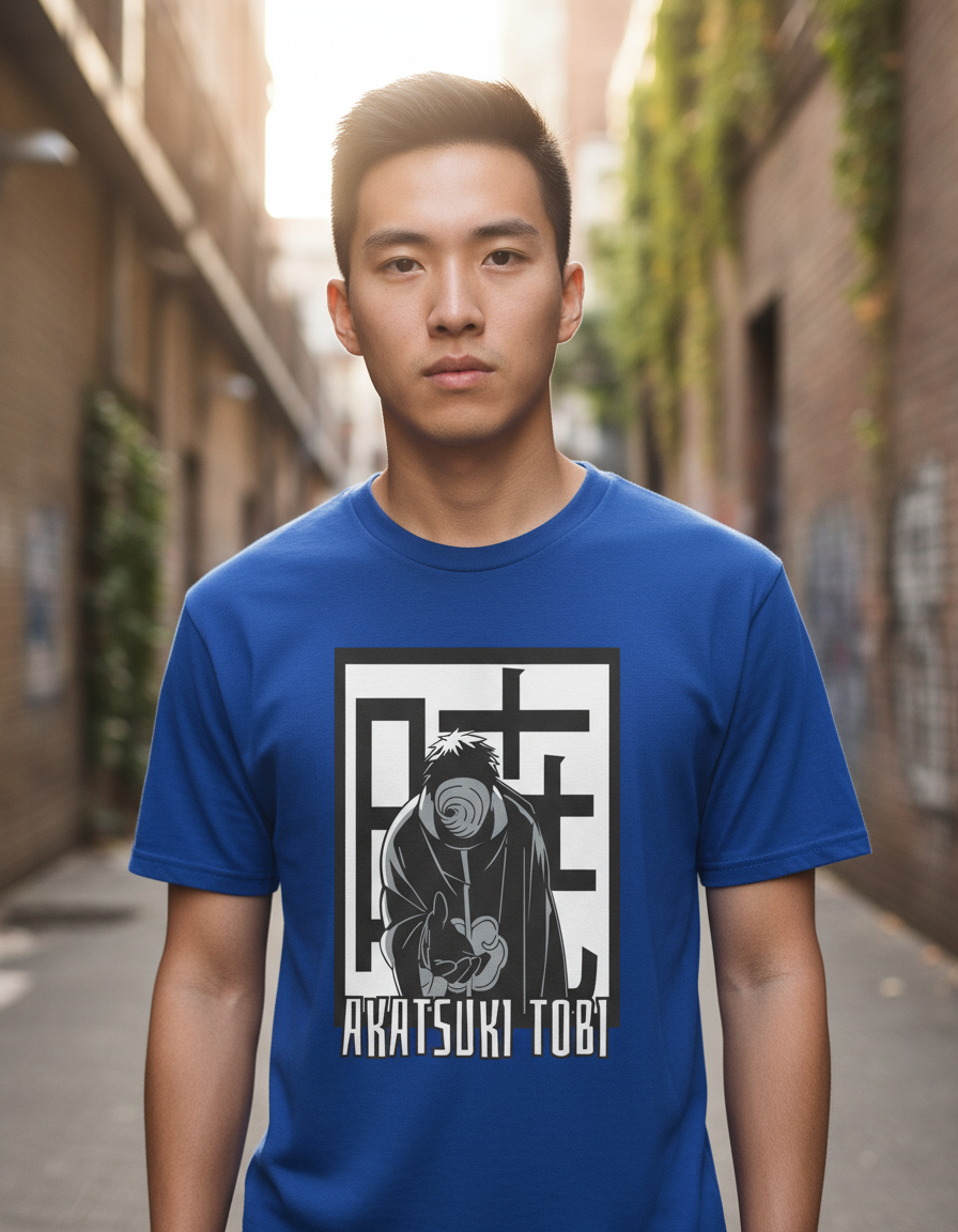 Remera: Akatsuki Tobi Naruto Memoestampados - Imagen 8