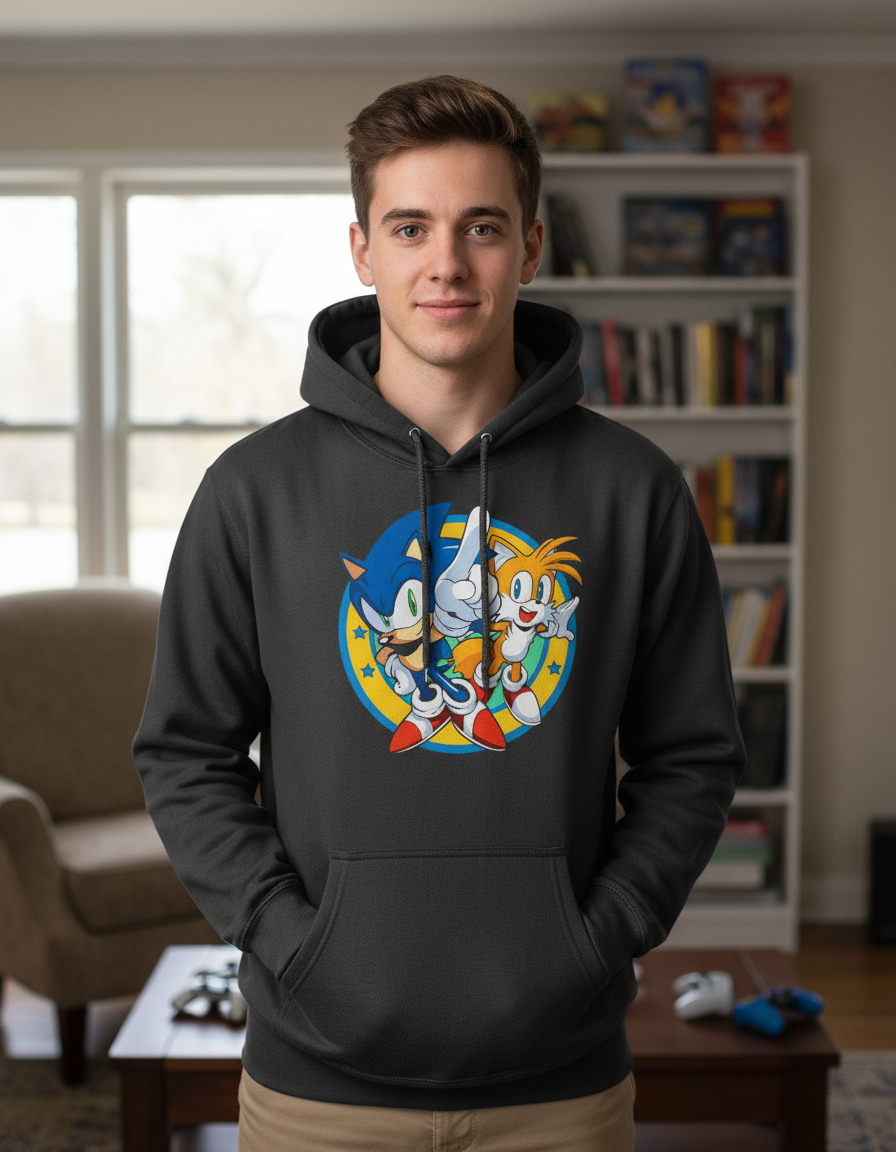 Canguro Sonic Y Amigos Memoestampados