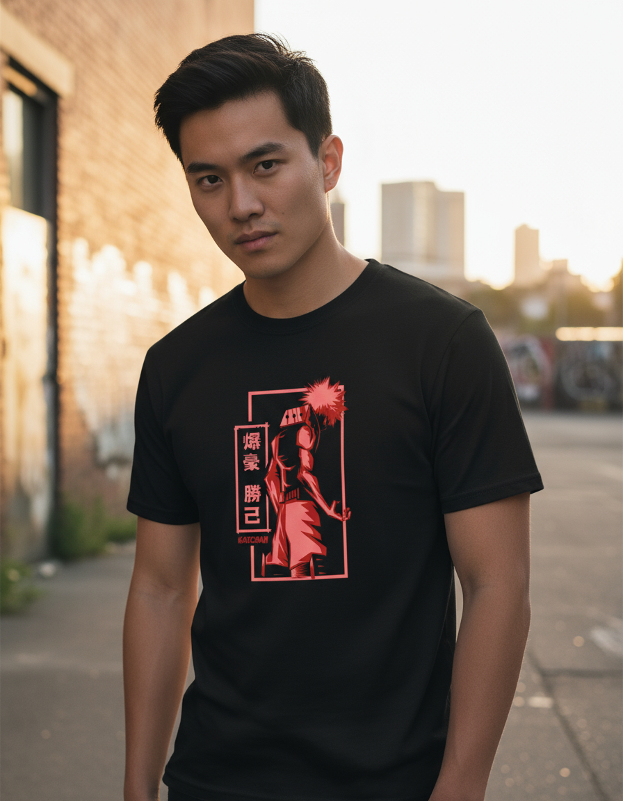 Remera: Katchan Mha Memoestampados