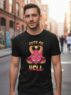 Remera: Cute As Hell Memoestampados