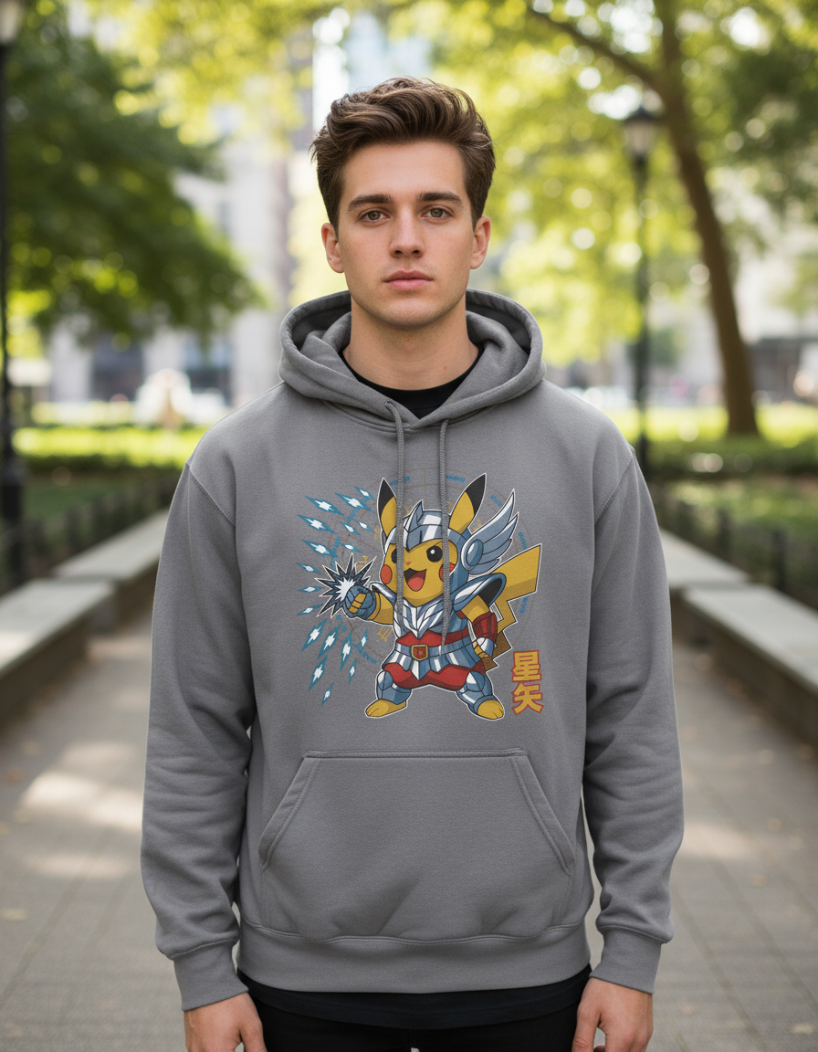 Canguro Seiya Pegaso Pika Pokemon Memoestampados - Imagen 11