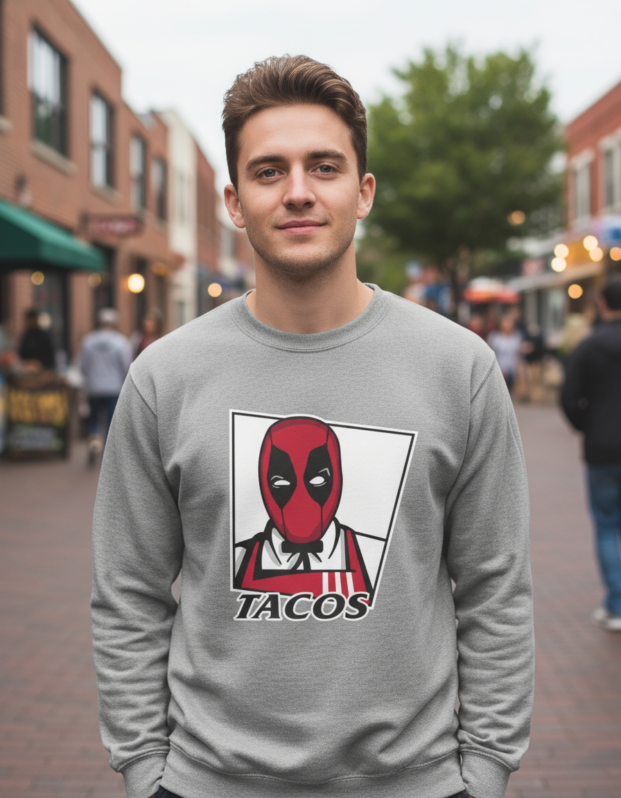 Buzo Deadpool Kfc Memoestampados - Imagen 4