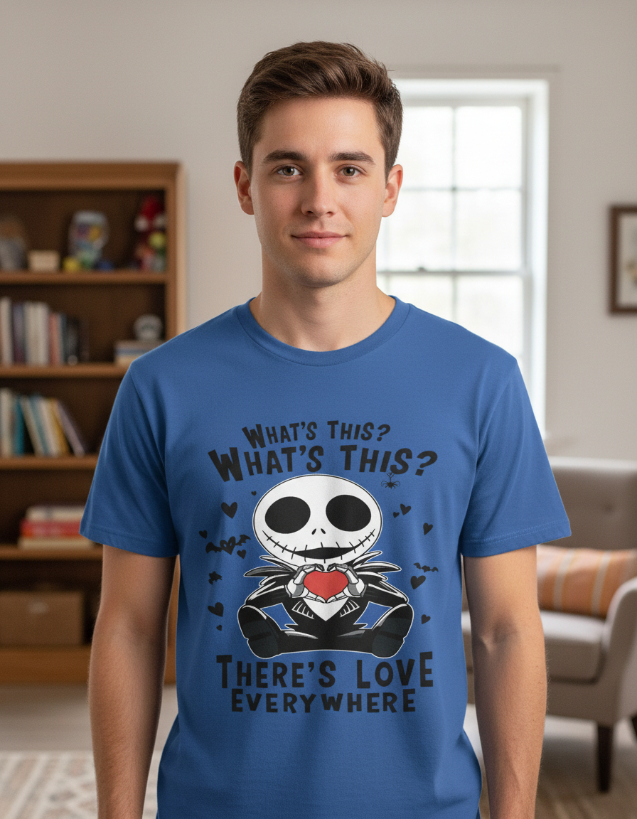 Remera Regalos San Valentin, Jack Skeleton Precio Por 2 Uni - Imagen 6
