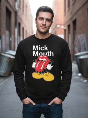 Buzo Mick Mouth Memoestampados