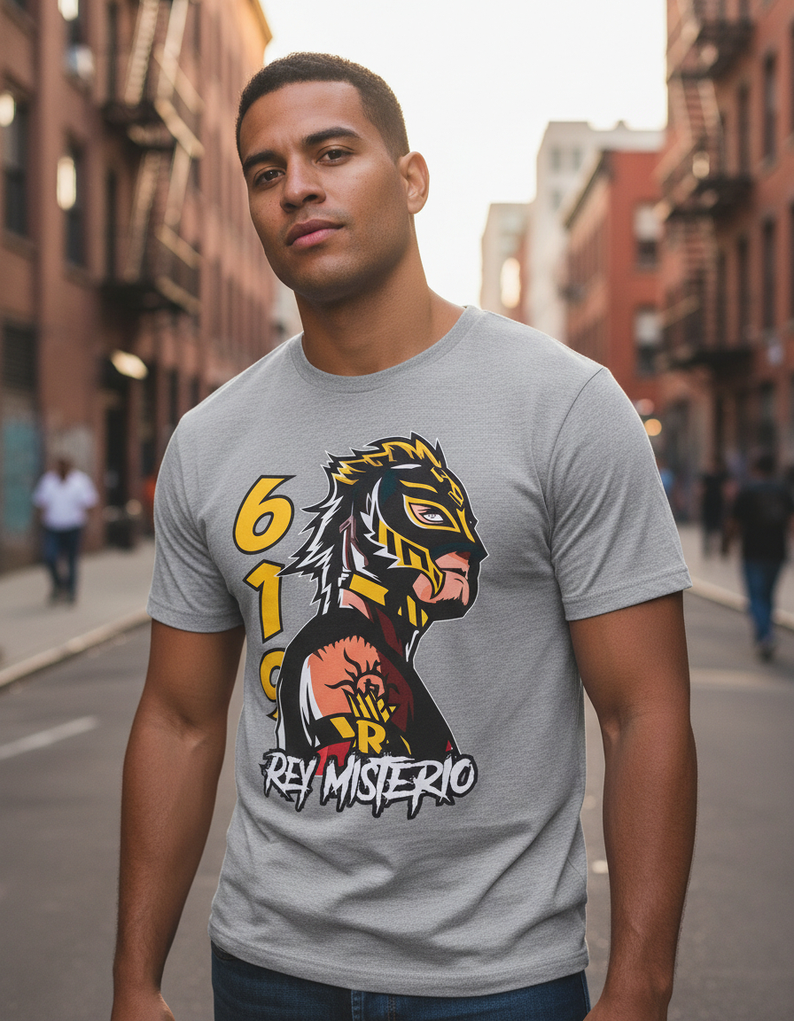 Remera: Rey Misterio Memoestampados - Imagen 30
