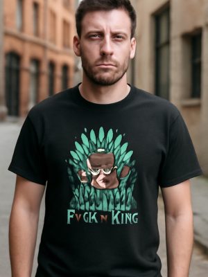 Remera: Fuck The King Cat Memoestampados