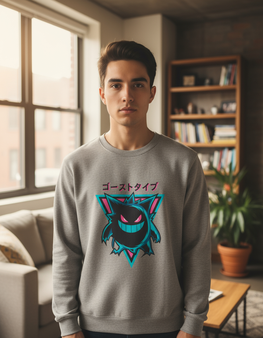 Buzo Pokemon Ghost Memoestampados - Imagen 8