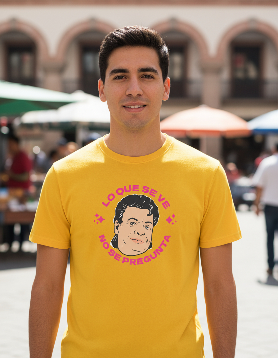 Remera: Lo Que Se Ve No Se Pregunta Memoestampados - Imagen 4