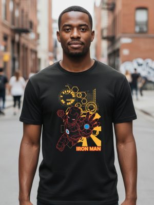 Remera: Iron Man 01 Memoestampados