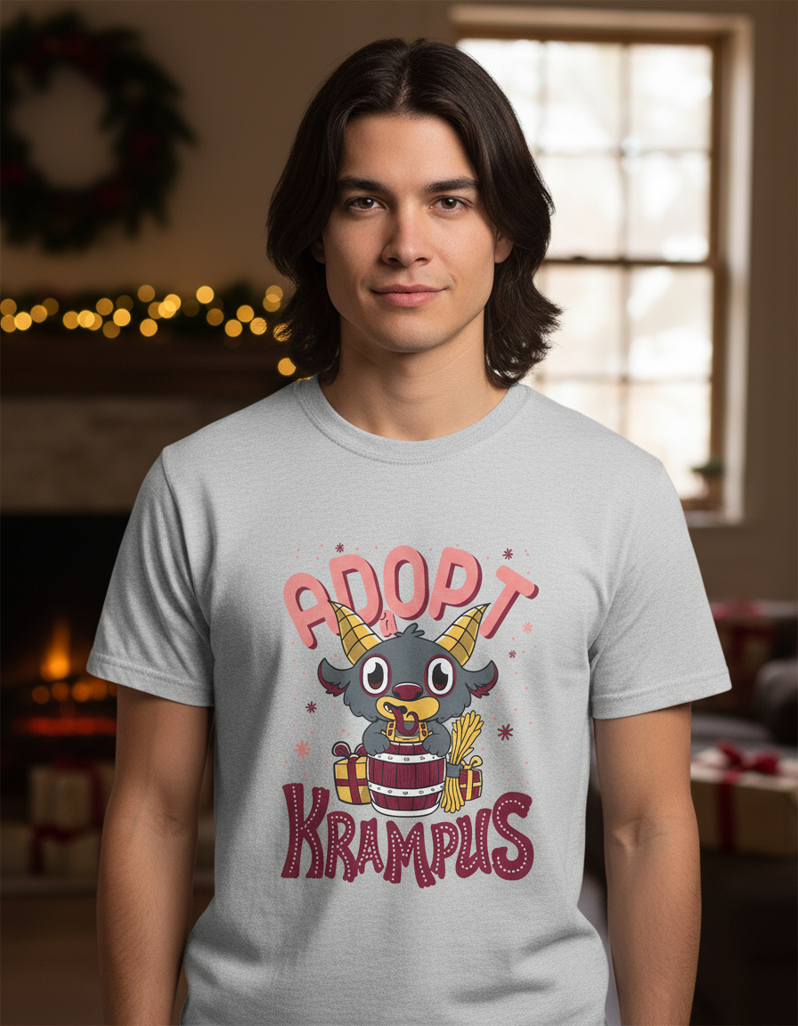 Remera: Adopt A Krampus Memoestampados - Imagen 16