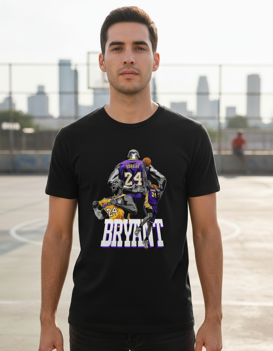 Remera:kobe Lakers Memoestampados