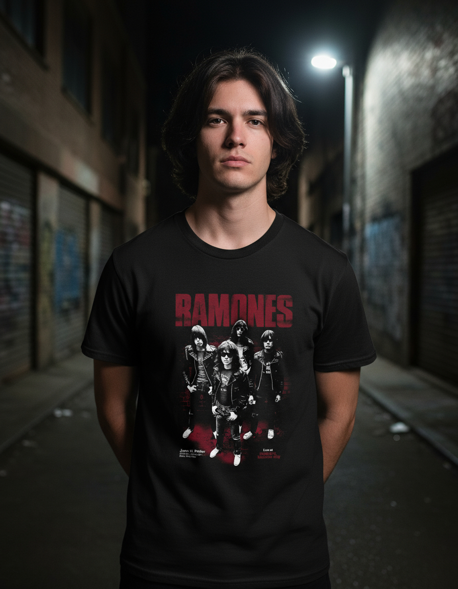 Remera: Ramones Banda Memoestampados - Imagen 3