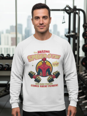 Buzo Spider-gym Memoestampados