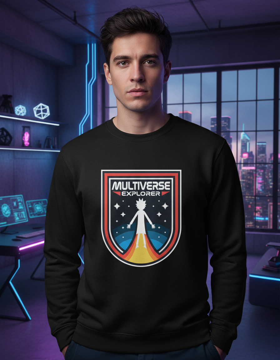 Buzo Multiverse Explorer Memoestampados