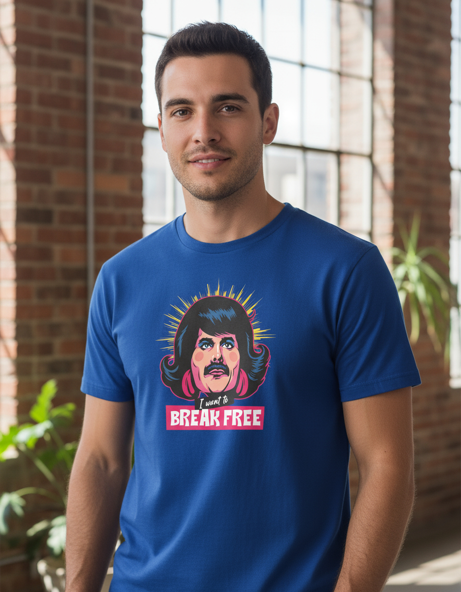Remera: I Want To Break Free Memoestampados - Imagen 7