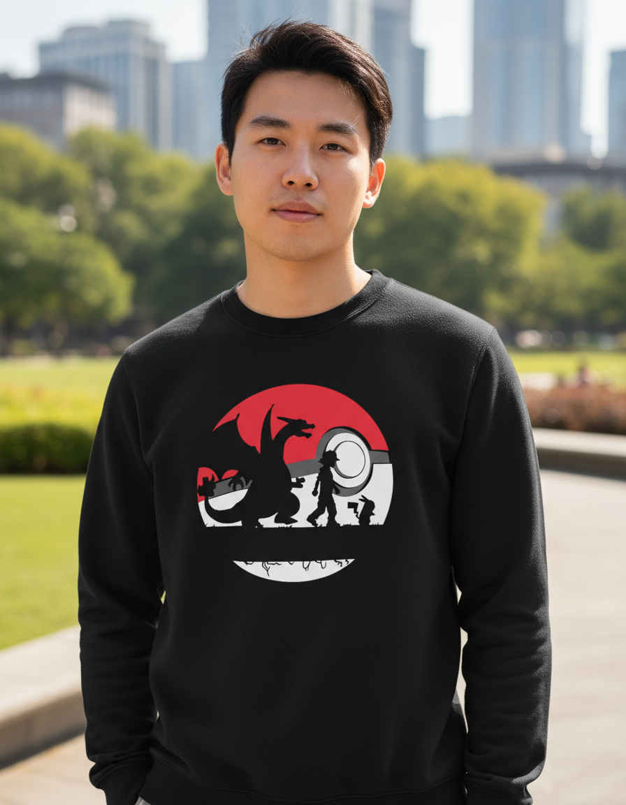 Buzo Pokebola Memoestampados