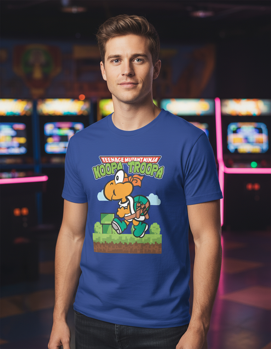 Remera: Tmn Koopa Troopa Raph Memoestampados - Imagen 6