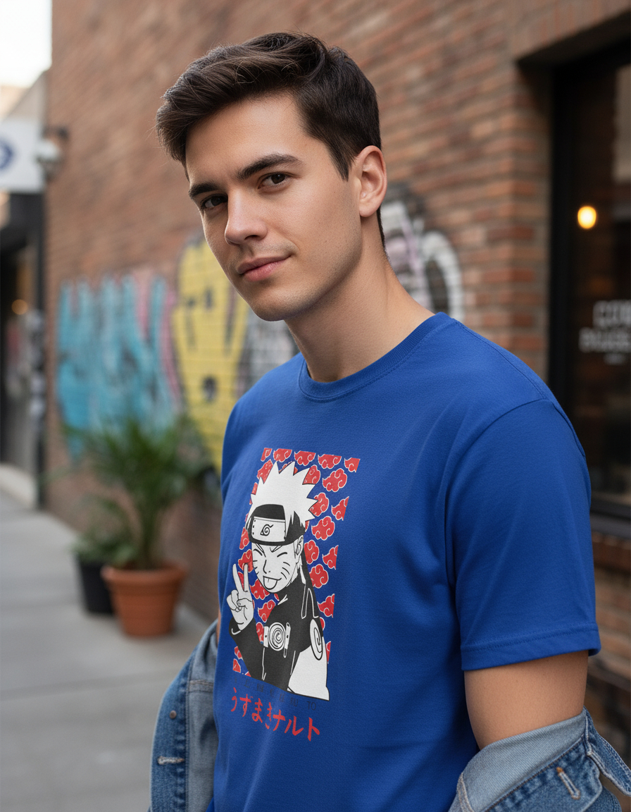 Remera: Naruto Peace Memoestampados - Imagen 6