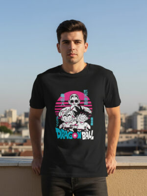 Remera Roshi Krilin Goku 01 Memoestampados