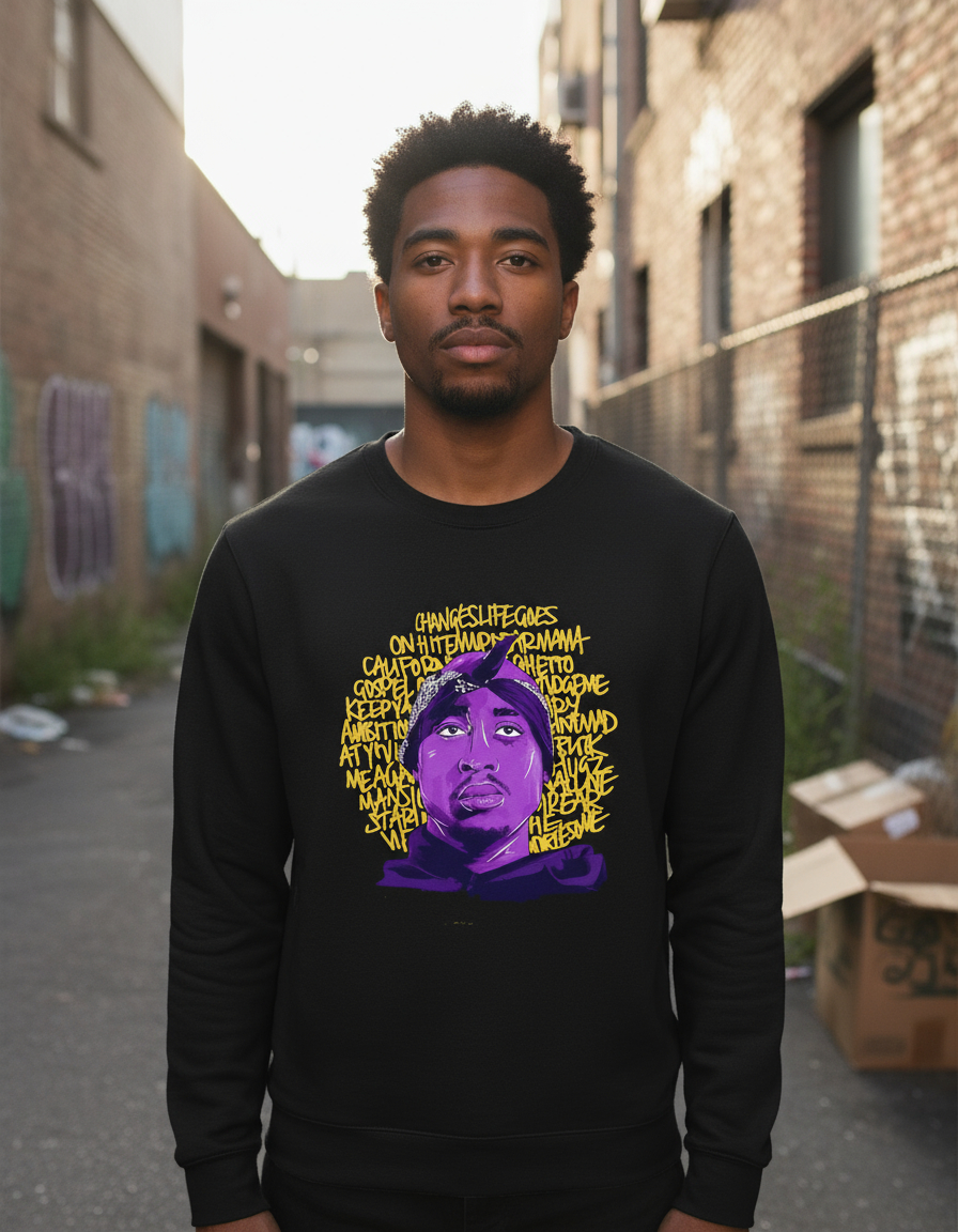 Buzo: Tupac Shakur Memoestampados - Imagen 3