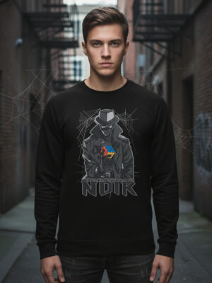 Buzo Spider-man Noir Memoestampados