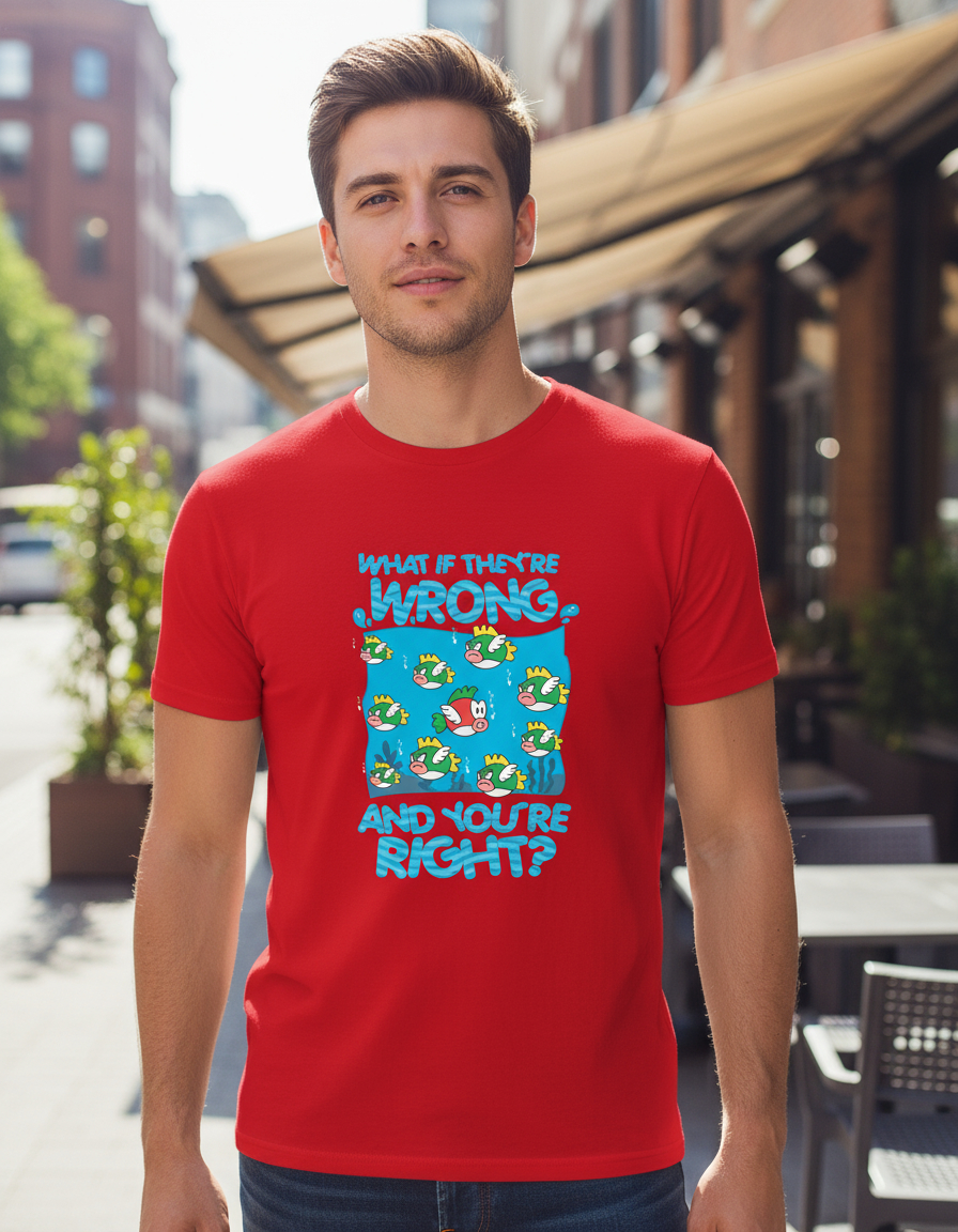 Remera: What If Theyre Wrong Memoestampados - Imagen 5