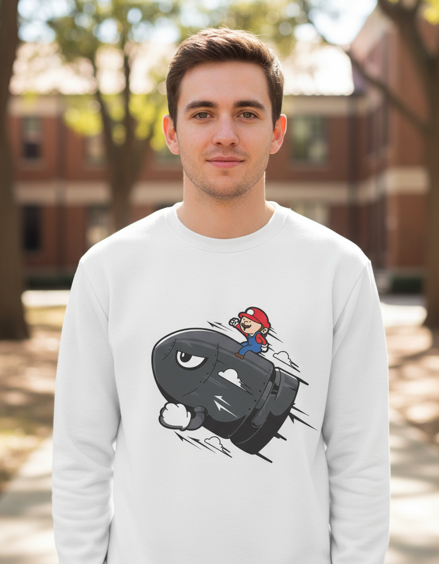 Buzo Mario Bullet Memoestampados - Imagen 7