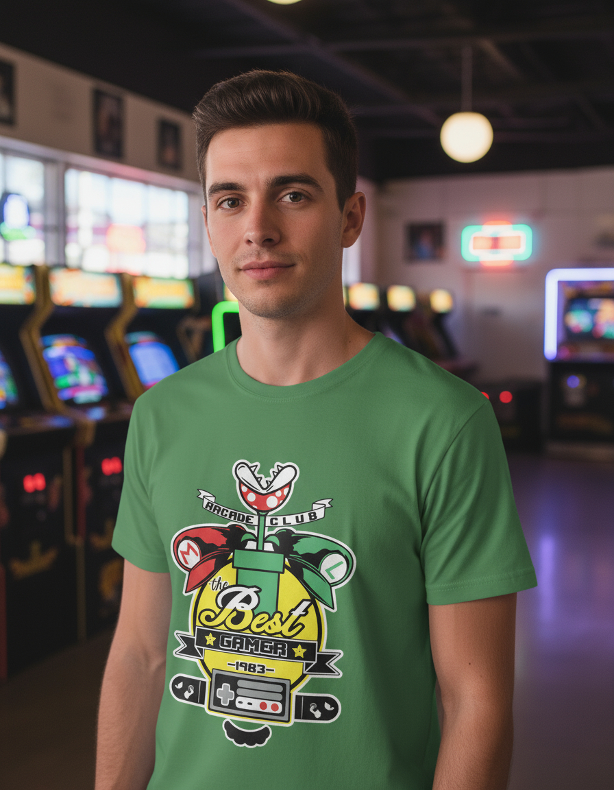Remera: The Best Gamer 1983 Memoestampados - Imagen 12
