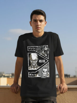 Remera: Shingeki No Kyojin Memoestampados