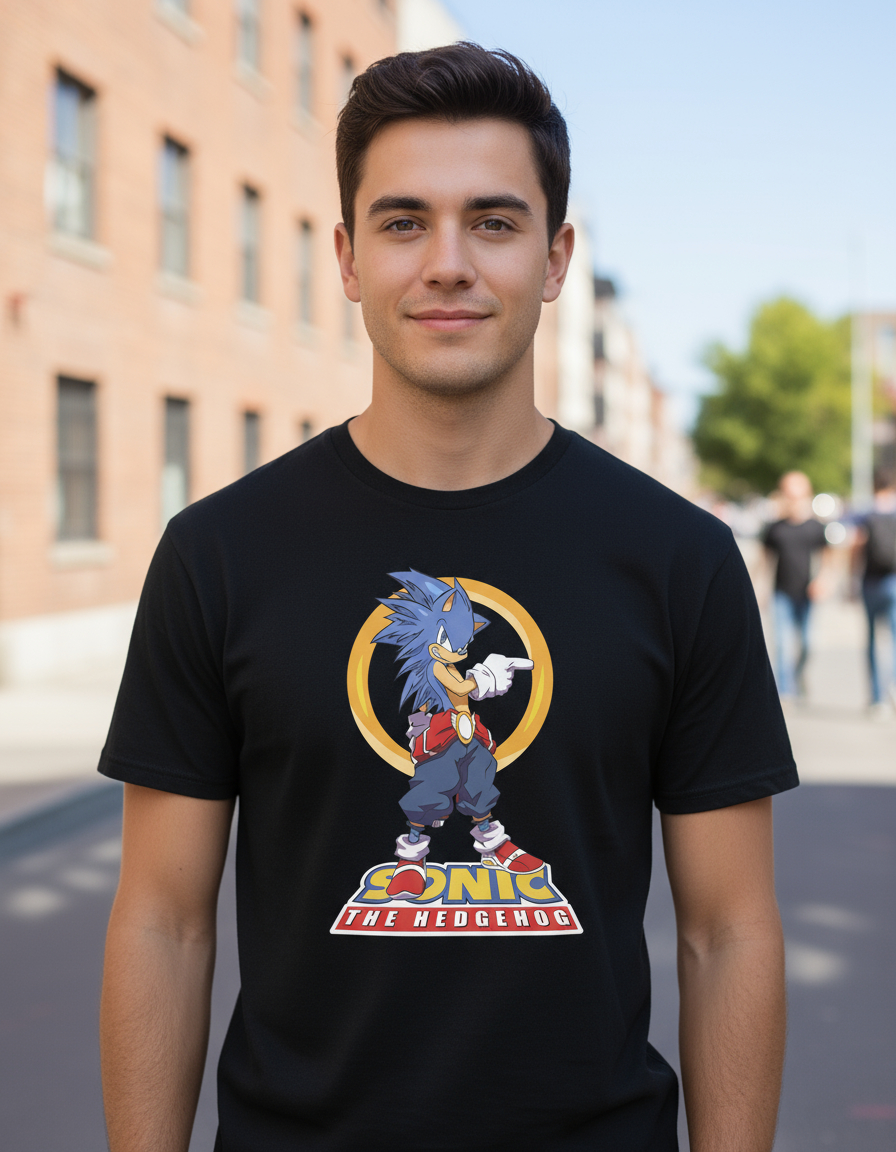 Remera: Sonic The Hedgehog Memoestampados