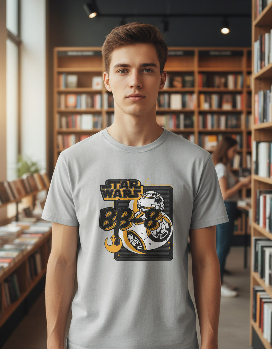 Remera: Star Wars Bb - 8 Memoestampados - Imagen 21