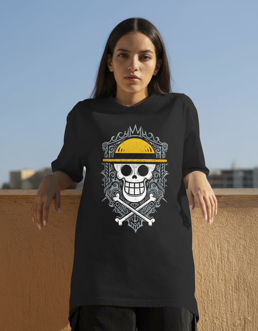 Remera: One Piece Logo Memoestampados - Imagen 3