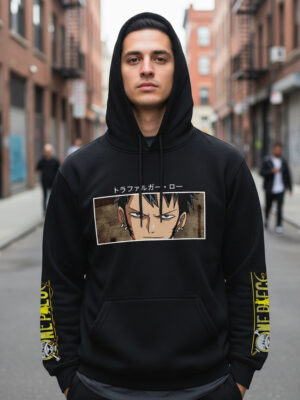 Canguro One Piece Trafalgar Law Memo Estampados
