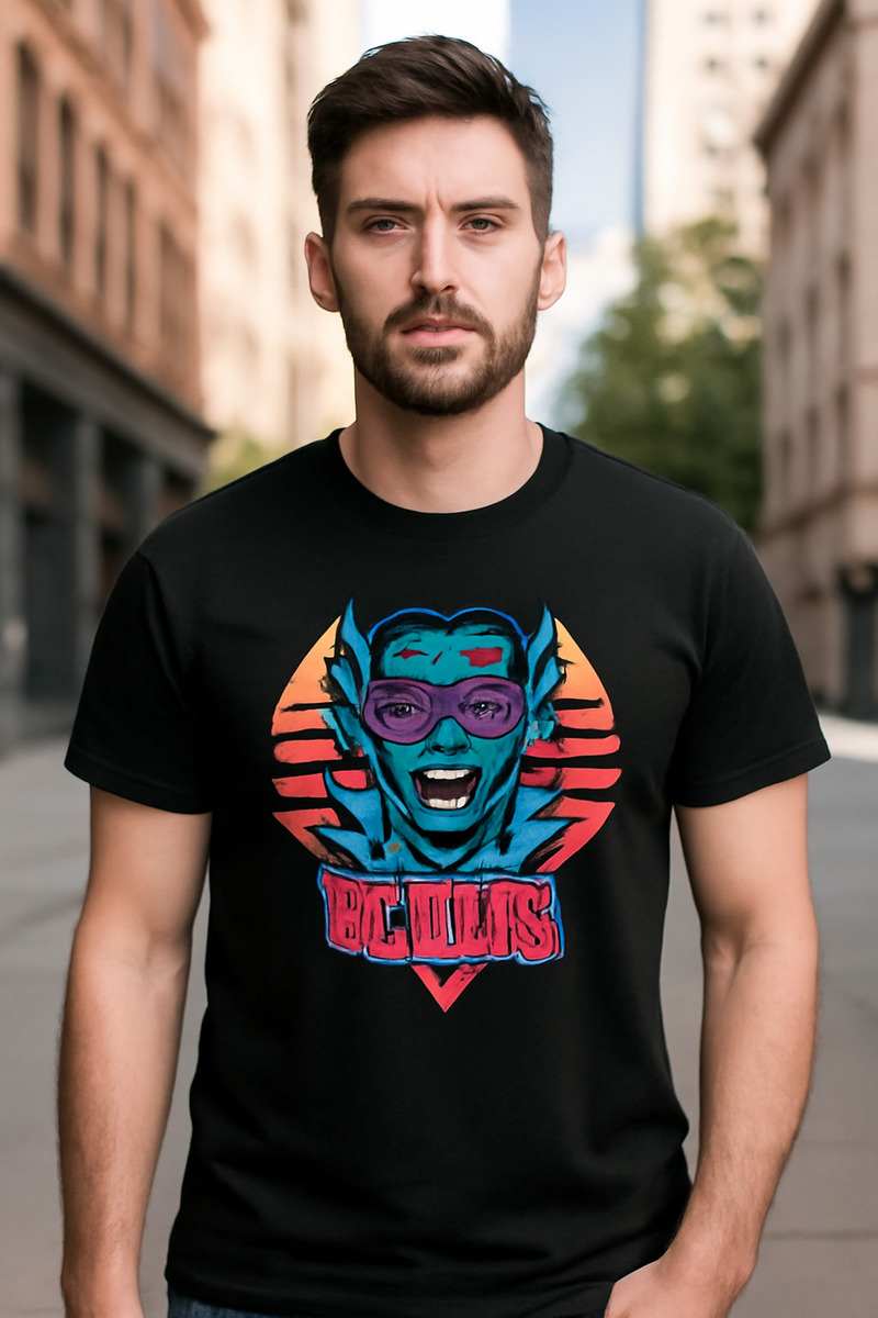 Remera: Dracula Vaporwave Memoestampados