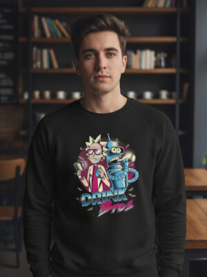 Buzo Drink Bros Memoestampados