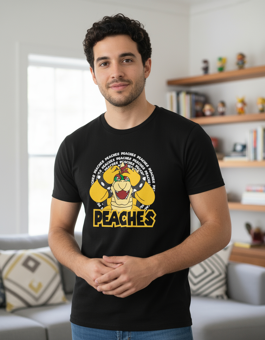 Remera: Peches Peaches Peaches Memoestampados