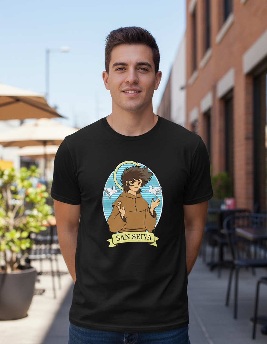 Remera: San Seiya Memoestampados