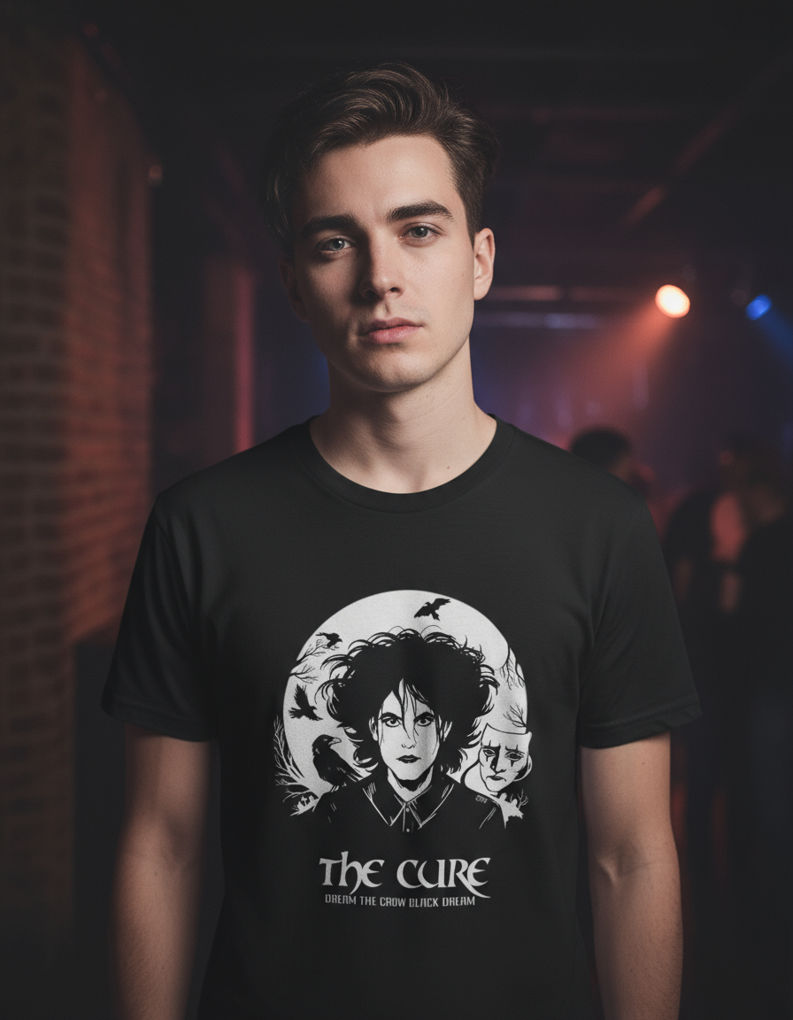 Remera: The Cure Memoestampados
