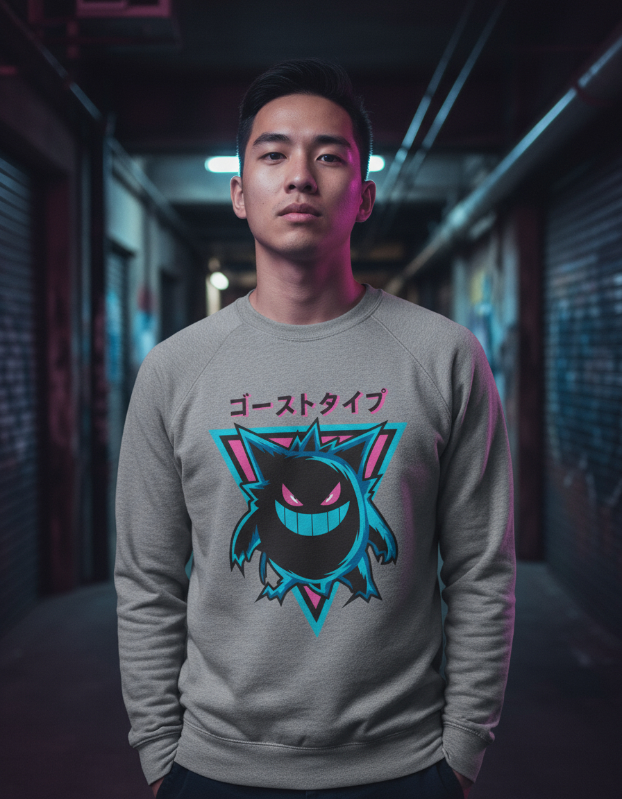 Buzo Pokemon Ghost Memoestampados - Imagen 6