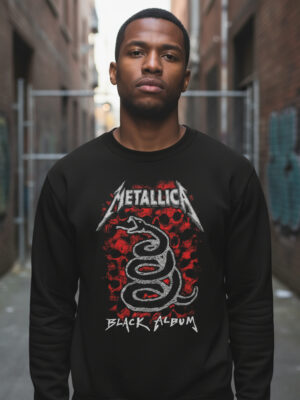 Buzo Metallica Black Albun Memoestampados