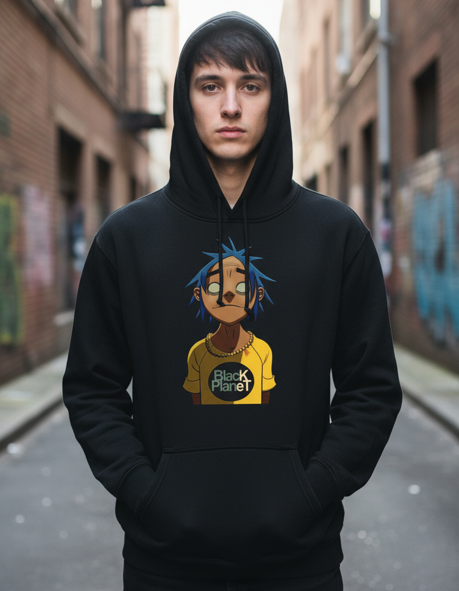 Canguro Gorillaz Black Planet Memoestampados