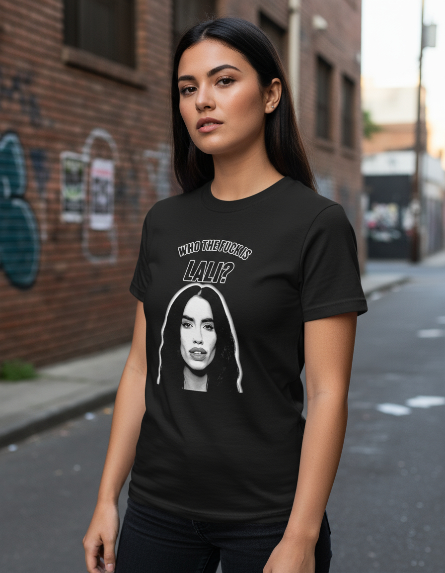 Remera: Who The Fxxk Is Lali 02 Memoestampados