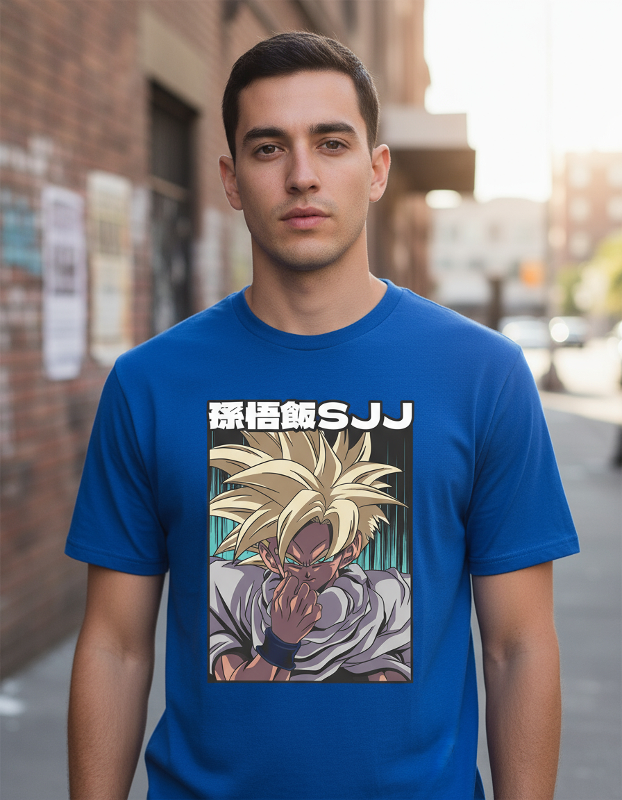 Remera: Dbz Gohan Ssj Memoestampados - Imagen 4